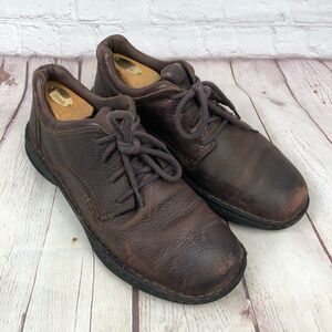 Columbia Pine Hollow Brown Leather Oxfords Men's US 9.5